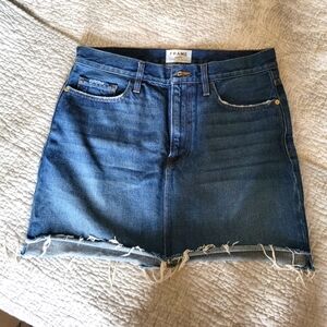 Frame Mini Jeans skirt like new